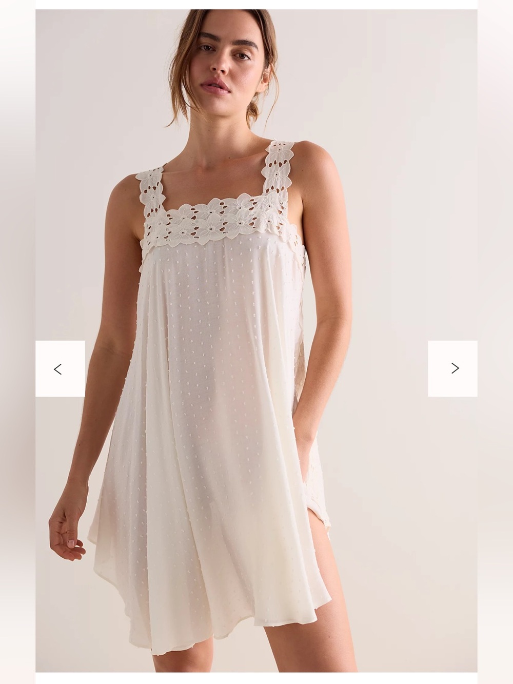 Free People Don't You Love It Mini Slip Dress - Picture 3 of 7